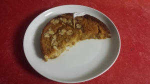 Gluten free pear and almond cake